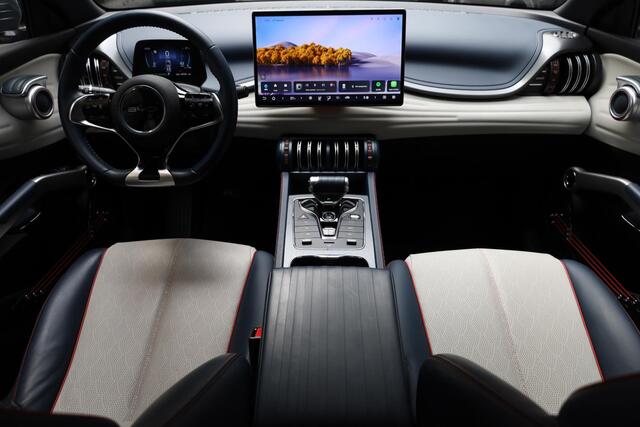 BYD Atto 3 Design 60 kWh PANO 360-CAMERA ADAPTIVE-CRUISE LEER STOELVERW. CARPLAY SFEERVERL. ELEC.STOELEN/KLEP 2XPDC 18''LMV ENZ.