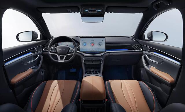 BYD Seal U 1.5 T DM-I 323PK AWD DESIGN BROWN | 1300 kg trekgewicht | Panoramadak | nieuw!