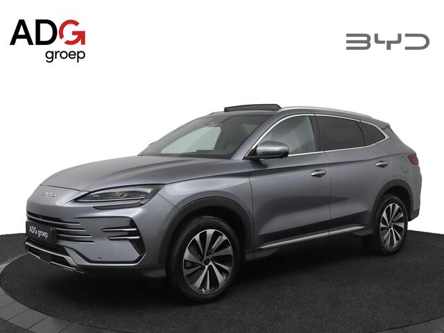 BYD Seal U 1.5 DM-i FWD Boost Black & Brown | Schuifdak | Elektr. stoelen | Camera | Lederen bekleding | Navi | Head Up | ACC |