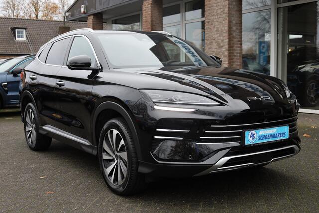 BYD Seal U 1.5 DM-i FWD Comfort LONG-RANGE (125km) ZWART-LEER CARPLAY PANO 360-CAMERA STOELVENTILATIE STUUR/STOELVERW. HUD ADAPTIVE-CRUISE CLIMA NAVI 2XPDC 19''LMV ENZ ENZ!