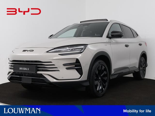 BYD Seal U 1.5 T DM-i AWD Shadowline | Unieke details & echt leder | 1300KG trekgewicht | Nieuw & Origineel NL! |