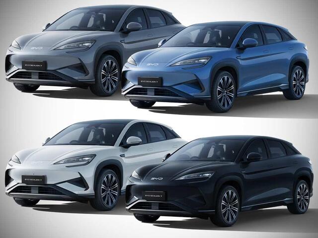 BYD Seal Excellence AWD 91.3 kWh | Nieuw Uit Voorraad | 530 PK | Full Option | Indigo Grey |