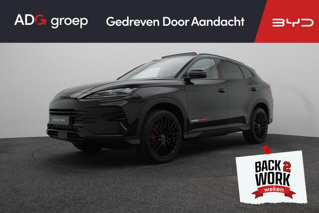 BYD Seal U 1.5 DM-i FWD Boost | ADG Black Edition | Uniek| Black-on-Black| Rode remklauwen| 20 Inch velgen | 1080 KM | Panorama dak | Apple Carplay | Navigatie | 360 graden camera