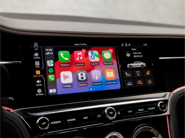 Bentley CONTINENTAL GT 4.0 V8 Mulliner (DEALER ONDERHOUDEN, ROTATING DISPLAY, SFEERVERLICHTING, BANG & OLUFSEN, DIAMOND STITCHING, STOELVERKOELING/VERWARMING, NIGHT VISION, MASSAGE, NIEUWSTAAT)