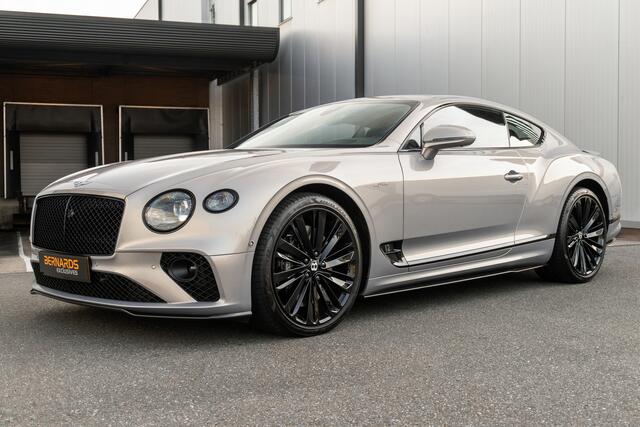 Bentley CONTINENTAL GT 6.0 W12 Speed - Extreme Silver - Akrapovic - Carbon Styling - Orig NL - 2028 Warranty!
