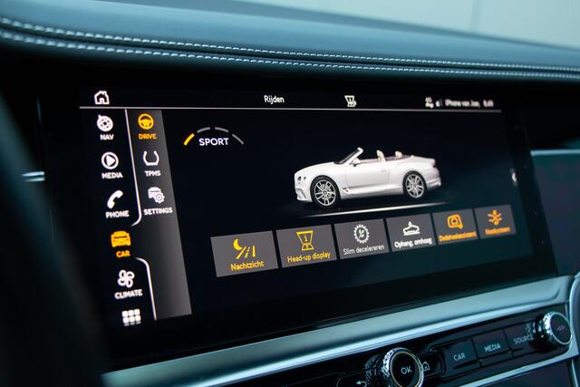 Bentley CONTINENTAL GTC 6.0 W12 635PK | Centenary | ACC | 360 Cam | Nightvision | Mulliner | Head Up | B&O | Neck Warm | Massage | Ventilatie | Lane & Side Assist | Softclose | Apple Carplay | 22"| Stuurverwarming | 100 Year Bentley | Dealer onderhouden.