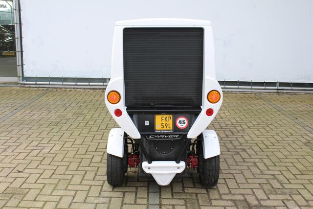Carver Brommobiel Cargo Base 5.4 kWh | 45 km/u | Voorruitverwarming | Kachel | Audiosysteem | Origineel NL | NAP |