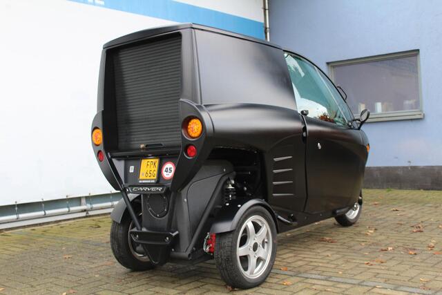 Carver Brommobiel Cargo Base 5.4 kWh | 45 km/u | Voorruitverwarming | Kachel | Audiosysteem | Origineel NL |