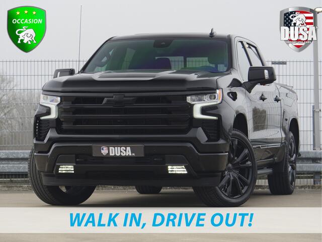 Chevrolet SILVERADO 1500 | 6.2 V8 | High Country | Black Ops | Leder | Guerrilla Exhaust | Deksel | LPG Nieuw Binnen!