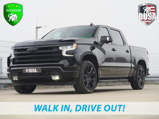 Chevrolet SILVERADO 1500 | 6.2 V8 | High Country | Black Ops | Leder | Guerrilla Exhaust | Deksel | LPG Nieuw Binnen!