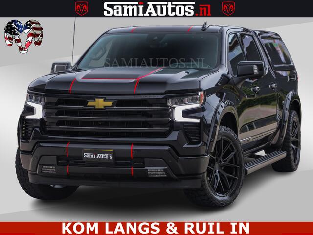 Chevrolet SILVERADO HULK PACK | BEAST | HUIF | BLACK OPS | BOM VOL | GARANTIE TOT 24-01-2028 | DC 5 PERSOONS | DUBBELE CABINE | HUD | COMFORT STOELEN GEKOELD EN VERWARMD | BOSE | EN NOG VEEL MEER ....| 6.2 V8 426PK |