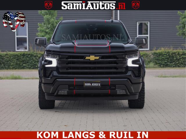 Chevrolet SILVERADO HULK PACK | BEAST | HUIF | BLACK OPS | BOM VOL | GARANTIE TOT 24-01-2028 | DC 5 PERSOONS | DUBBELE CABINE | HUD | COMFORT STOELEN GEKOELD EN VERWARMD | BOSE | EN NOG VEEL MEER ....| 6.2 V8 426PK |