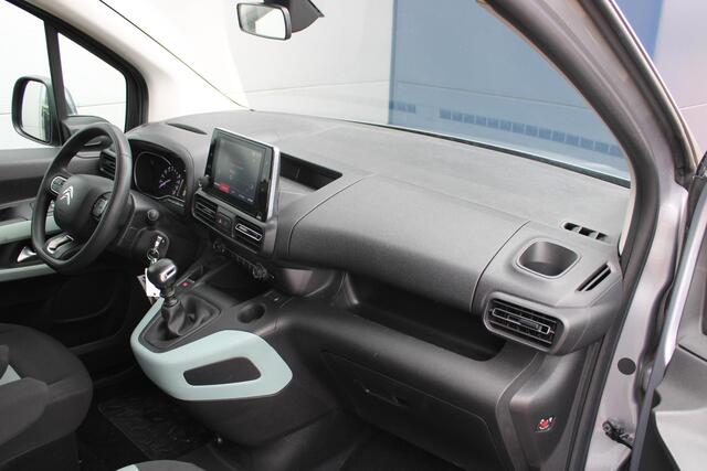 Citroen BERLINGO 1.2 PureTech 110pk Feel 5-zits Airco 2x Zijdeur Carplay perfect onderhouden