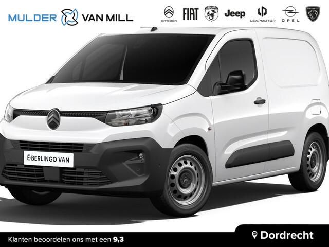 Citroen BERLINGO ë-Berlingo L1 50 kWh 136pk AUTOMAAT | 343 km WLTP | NAVI | Multimedia | Apple Carplay | Android Auto | Surround View Camera | Parkeersensoren voor- en achter | Achteruitrijcamera | Elektrisch inklapbare spiegels | Licht- en regensensor | Mistlampen | Best