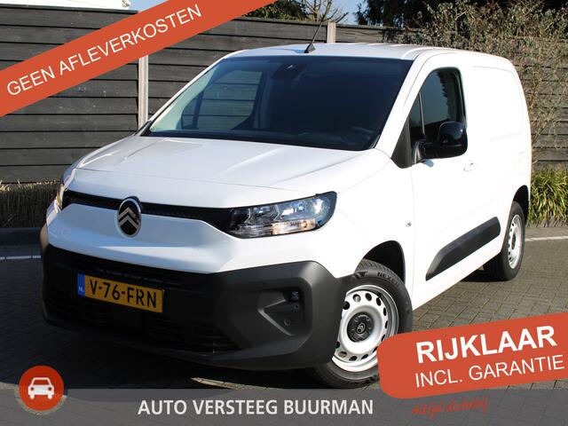 Citroen BERLINGO 1.5 BlueHDi 100PK L1 Achteruitrijcamera, Keyless Entry & Start, Draadloze Telefoonlader, Apple Carplay, Android Auto