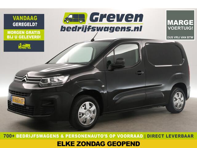 Citroen BERLINGO 1.6 BlueHDI L1H1 Marge Airco 3 Persoons Elektrpakket Schuifdeur Trekhaak