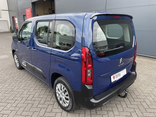 Citroen BERLINGO 130pk Shine (Camera - Trekhaak - Stoelverwarming - Parkeersensoren V+A - Automatische Airco - Navigatie - Dodehoekdetectie)