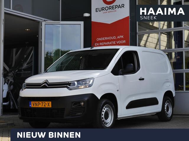 Citroen BERLINGO 1.5 100PK BlueHDI Club | Cruise control | Dab | Trekhaak | 3 zits | Airco | Elektrische ramen | Android auto/Apple carplay