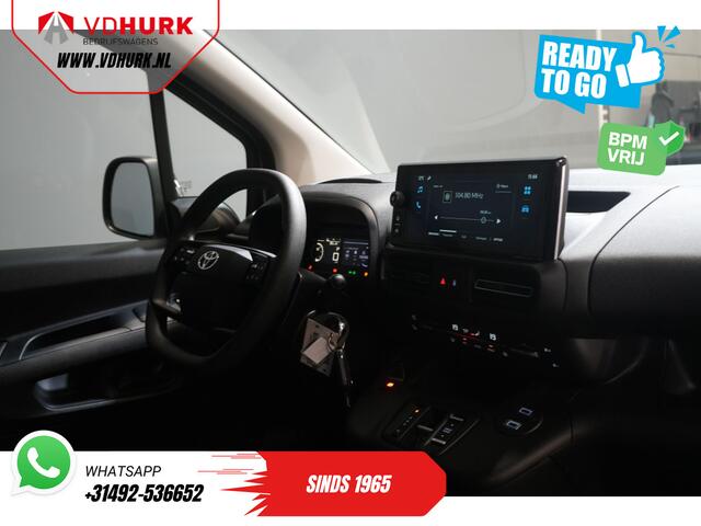 Citroen BERLINGO (ProAce City) 1.5 130 pk Aut. L2 BPM VRIJ! LED/ Virtual Cockpit/ 3 pers./ Carplay/ Camera/ Climate/ PDC/ Cruise