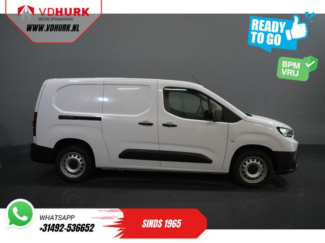 Citroen BERLINGO (ProAce City) 1.5 130 pk Aut. L2 BPM VRIJ! LED/ Virtual Cockpit/ 3 pers./ Carplay/ Camera/ Climate/ PDC/ Cruise