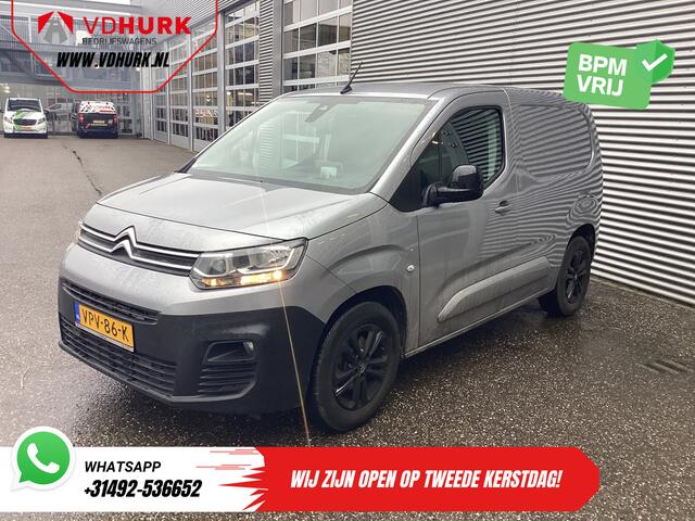 Citroen BERLINGO ë-Berlingo Driver 50 kWh 275km WLTP MARGE Snellader/ 3Pers./ Carplay/ Camera/ Climate/ Trekhaak/ PDC V+A/ Keyless/ Head-Up