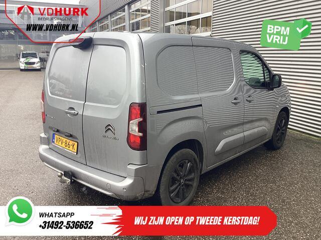 Citroen BERLINGO ë-Berlingo Driver 50 kWh 275km WLTP MARGE Snellader/ 3Pers./ Carplay/ Camera/ Climate/ Trekhaak/ PDC V+A/ Keyless/ Head-Up