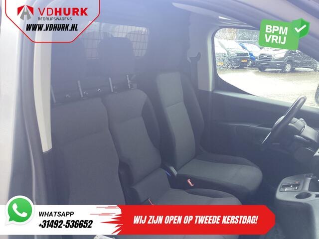 Citroen BERLINGO ë-Berlingo Driver 50 kWh 275km WLTP MARGE Snellader/ 3Pers./ Carplay/ Camera/ Climate/ Trekhaak/ PDC V+A/ Keyless/ Head-Up