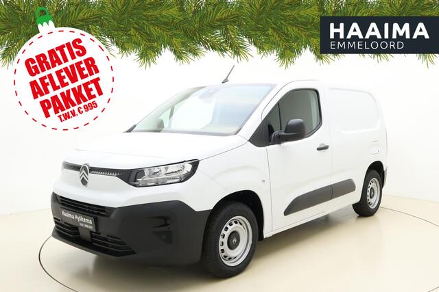 Citroen BERLINGO 1.5 BlueHDi 100pk S&S L1 | Apple Carplay/Android Auto | Houten laadvloer | Achteruitrijcamera | Trekhaak voorbereiding