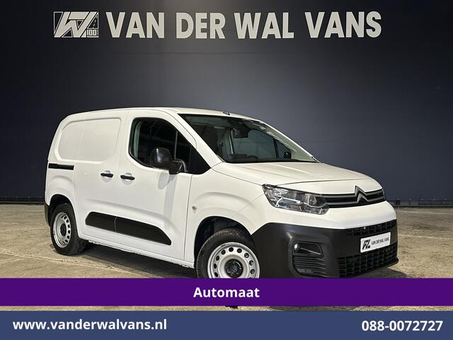 Citroen BERLINGO 1.5 BlueHDI 130pk Automaat L1H1 Euro6 Airco | 2x Zijdeur | Navigatie | Camera | Apple Carplay Android Auto, Cruisecontrol, Parkeersensoren