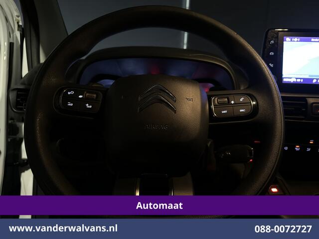 Citroen BERLINGO 1.5 BlueHDI 130pk Automaat L1H1 Euro6 Airco | 2x Zijdeur | Navigatie | Camera | Apple Carplay Android Auto, Cruisecontrol, Parkeersensoren