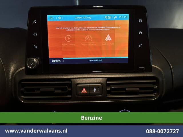 Citroen BERLINGO 1.2 PureTech 131pk Automaat **Benzine** L1H1 Euro6 Airco | 3-Zits | Camera | Apple Carplay | Cruisecontrol Android auto, Parkeersensoren