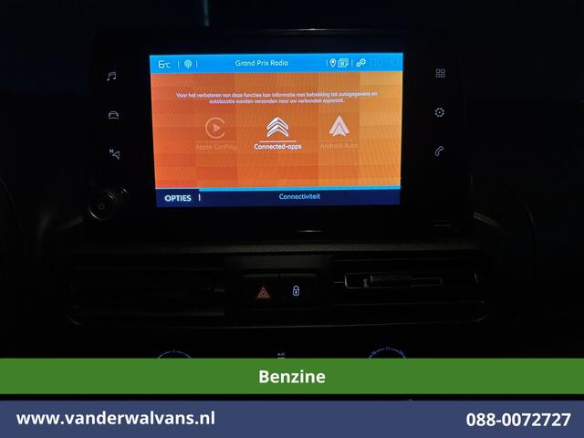 Citroen BERLINGO 1.2 PureTech 131pk Automaat **Benzine** L1H1 Euro6 Airco | 3-Zits | Navigatie | Camera | Apple carplay android auto, cruisecontrol, parkeersensoren