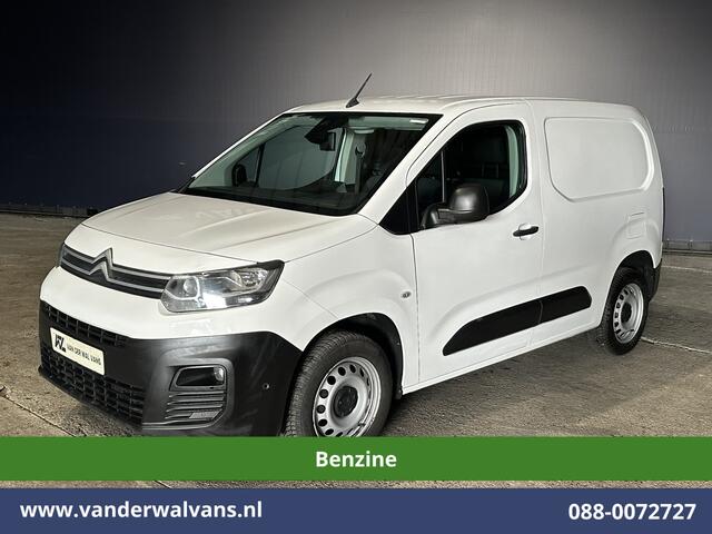Citroen BERLINGO 1.2 PureTech 111pk **Benzine** L1H1 inrichting Euro6 Airco | 3-Zits | Camera | Navigatie | Apple Carplay Cruisecontrol, Android Auto, Parkeersensoren