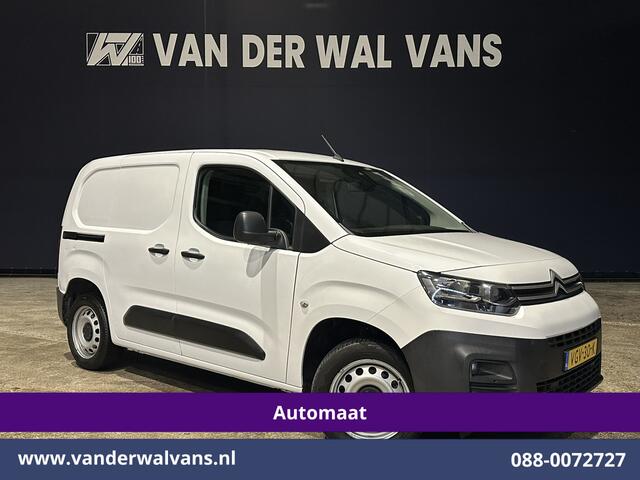Citroen BERLINGO 1.5 BlueHDI 131pk Automaat L1H1 Euro6 Airco | 3-Zits | Apple Carplay | Android Auto Cruisecontrol, Parkeersensoren, Bijrijdersbank, Zijdeur