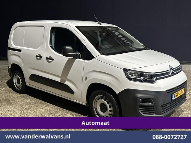 Citroen BERLINGO 1.5 BlueHDI 131pk Automaat L1H1 Euro6 Airco | 3-Zits | Apple Carplay | Android Auto Cruisecontrol, Parkeersensoren, Bijrijdersbank, Zijdeur