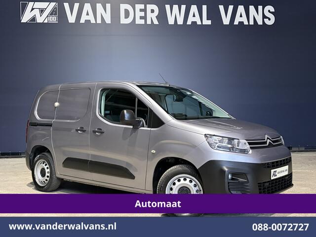 Citroen BERLINGO 1.5 BlueHDI 131pk Automaat L1H1 Inrichting Euro6 Airco | 3-Zits | Apple Carplay | Cruisecontrol Android Auto, Parkeersensoren, bijrijdersbank