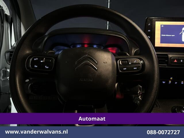 Citroen BERLINGO 1.2 PureTech 131pk Automaat **Benzine** L1H1 Euro6 Airco | 3-Zits | Navigatie | Camera | Apple carplay android auto, cruisecontrol, parkeersensoren