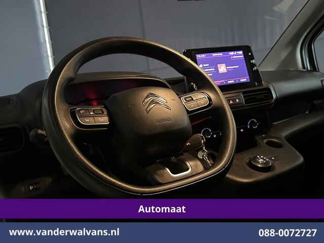 Citroen BERLINGO 1.2 PureTech 130pk Automaat Benzine L1H1 Inrichting Euro6 Airco | Navigatie | Camera | Apple Carplay | Cruisecontrol Android Auto, Parkeersensoren
