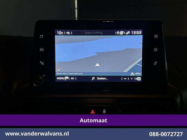 Citroen BERLINGO 1.2 PureTech 130pk Automaat Benzine L1H1 Inrichting Euro6 Airco | Navigatie | Camera Apple Carplay, Android Auto, Cruisecontrol, Parkeersensoren