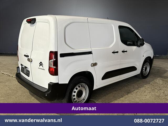 Citroen BERLINGO 1.2 PureTech 130pk Automaat Benzine L1H1 Euro6 Airco | 3-Zits | Navigatie | Camera Apple Carplay, Android Auto, Cruisecontrol, Parkeersensoren, Bijrijdersbank
