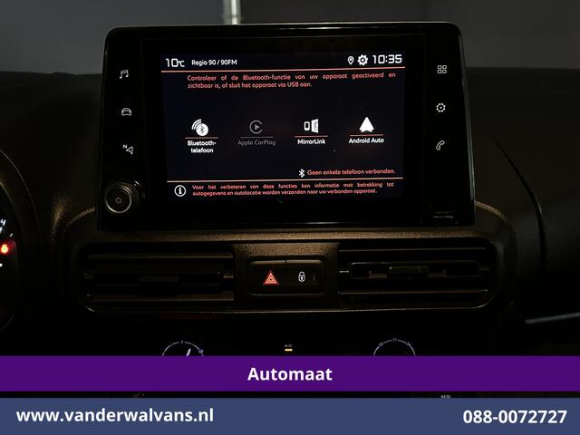 Citroen BERLINGO 1.2 PureTech 130pk Automaat Benzine L1H1 Euro6 Airco | 3-Zits | Apple Carplay | Cruisecontrol Android Auto, Parkeersensoren