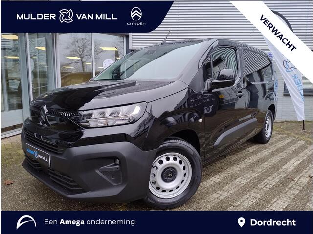 Citroen BERLINGO ë-Berlingo L2 50 kWh 136pk | 8 jaar garantie | 0% financial lease | 2-zits | NAVI | Apple Carplay | Android Auto | Multimedia | Achteruitrijcamera | Parkeersensoren voor- en achter | Dode hoek detectie | Digital cockpit | Stuurwielbediening | Bestuurderss