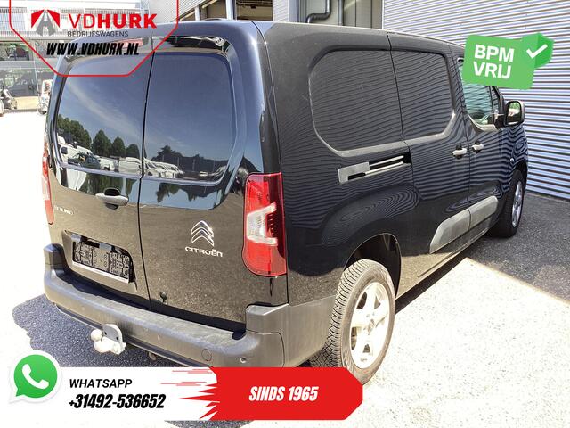 Citroen BERLINGO 1.5 HDi 130 pk Aut. L2 3 Pers./ Carplay/ Climate/ Camera/ Standkachel/ Stoelverw/ Trekhaak/ LMV/ Dealer O.H.
