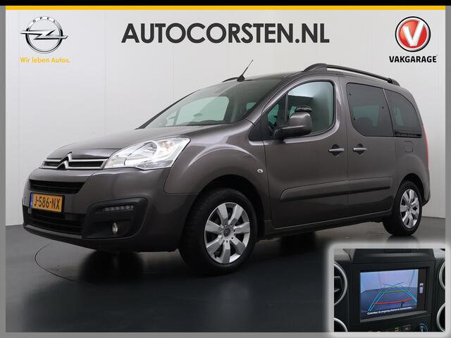 Citroen BERLINGO 1.2T 111PK XTR 5-Persoons Trekhaak Navi Airco Camera Cruise Control Apple Carplay MirrorLink Pdc Schuifdeuren Bluetooth Getint glas Led Regen-Lichtsensor 1.300KG Trekwicht