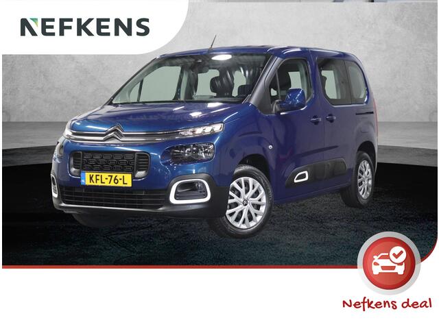 Citroen BERLINGO 1.2 130PK Feel | 1ste Eigenaar | AUTOMAAT | AppleCarPlay/AndroidAuto | Navigatie | 5 Persoons! | Camera | Cruise Control | Airco | Parkeersensoren | Armsteunen | Isofix |