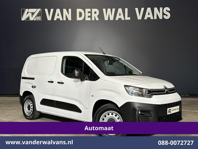 Citroen BERLINGO 1.2 PureTech 130pk Automaat Benzine L1H1 Euro6 Airco | 3-Zits | Navigatie | Cruisecontrol | Apple Carplay Android Auto, Achteruitrijcamera, Parkeersensoren