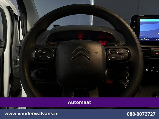 Citroen BERLINGO 1.2 PureTech 130pk Automaat Benzine L1H1 Euro6 Airco | 3-Zits | Navigatie | Cruisecontrol | Apple Carplay Android Auto, Achteruitrijcamera, Parkeersensoren