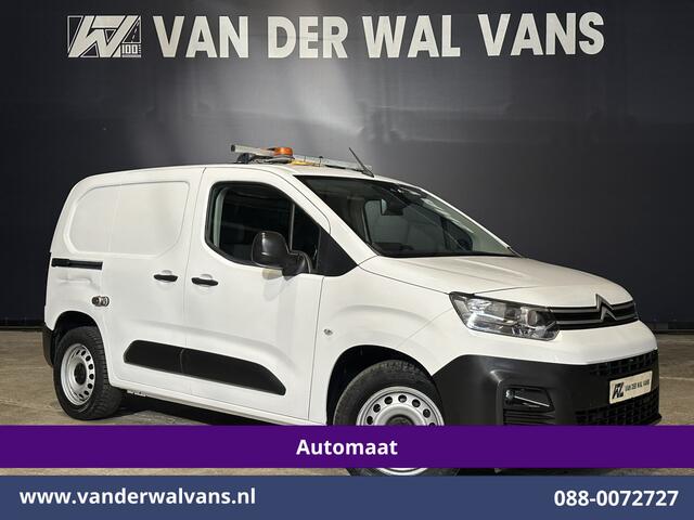 Citroen BERLINGO 1.2 PureTech 130pk Automaat Benzine L1H1 Inrichting Euro6 Airco | 3-Zits | Navigatie | Camera | Apple Carplay Cruisecontrol, Android Auto, Parkeersensoren