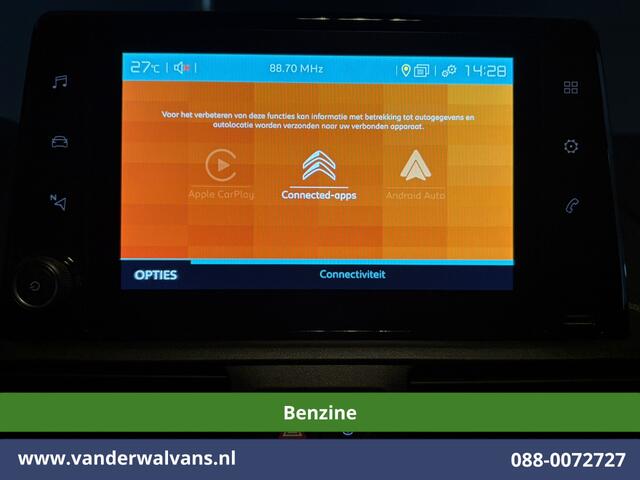 Citroen BERLINGO 1.2 PureTech 130pk Automaat Benzine L1H1 Euro6 Airco | 3-Zits | Camera | Apple Carplay Android Auto, Cruisecontrol, Parkeersensoren
