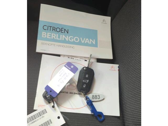Citroen BERLINGO 1.2 111PK Club XL-L2 / Schuifdeur / Airco / Side-bar / Pdc./ Radio multimedia / Apk 05-2027